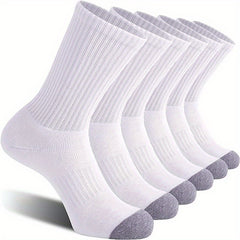Men's Sports Crew Socks for Running in Autumn & Winter