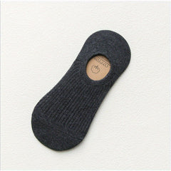 Men's Solid Liner Anklets Socks Soft Breathable Sweat Absorbent