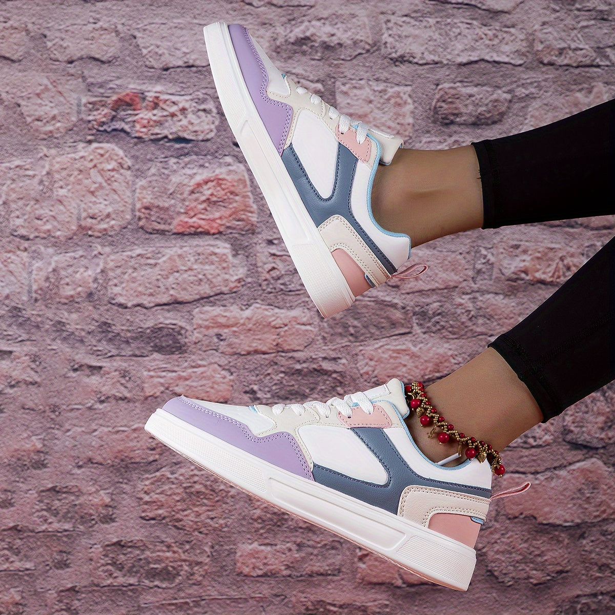 Women's Platform Casual Skate Shoes - Non slip Low Outdoor Flats
