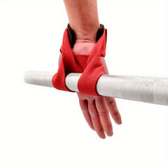 2pcs Non Slip Fitness Wrist Straps Barbell Lifting Wristband