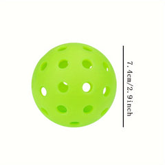 3 Pack 74mm Pickleball Balls for Training