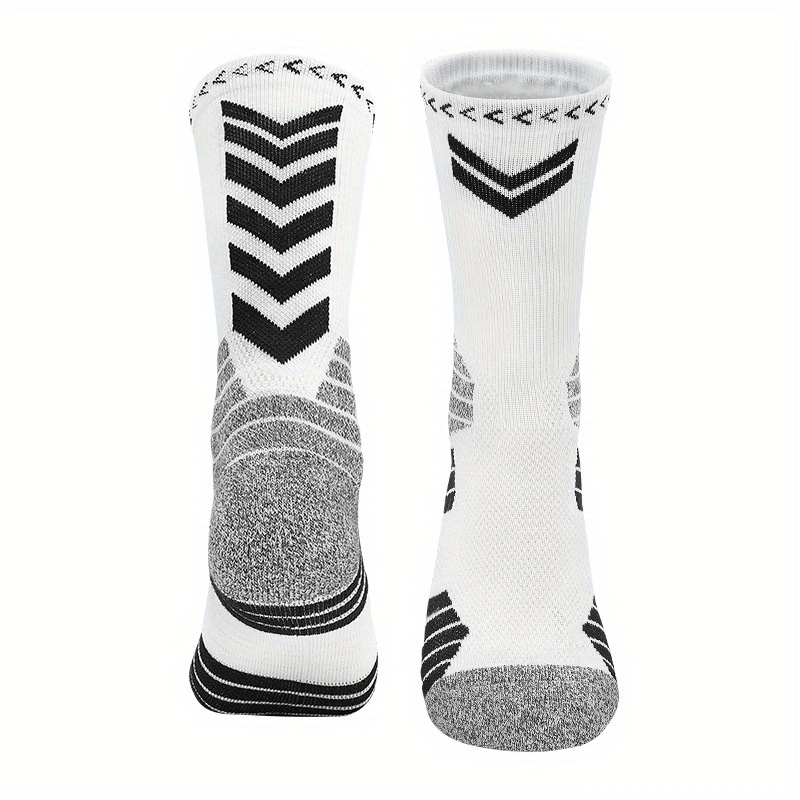 Teen's Mid Calf Sport Socks - Comfy Breathable for Basketball, Running - 1 Pair