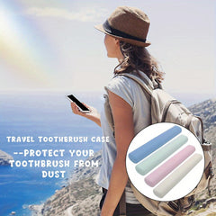 4 Pack Portable Toothbrush Case Travel Toothbrush Holders Camping