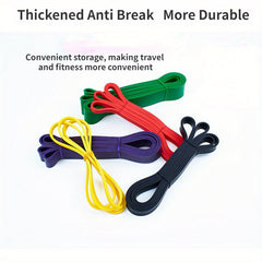 Solid TPE Elastic Resistance Band for Yoga Pull Up Assist