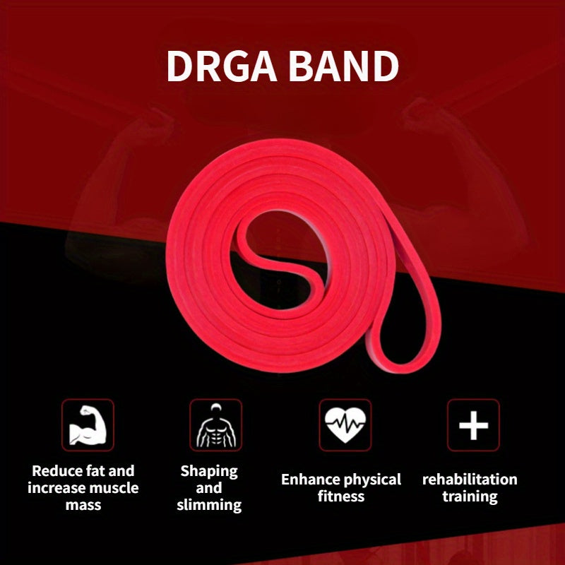 Solid TPE Elastic Resistance Band for Yoga Pull Up Assist