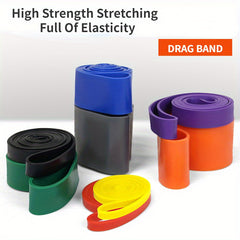 Solid TPE Elastic Resistance Band for Yoga Pull Up Assist