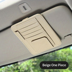 Car Sun Visor Storage Bag Pocket Storage Auto Interior Accessories