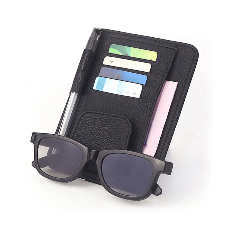 Car Sun Visor Storage Bag Pocket Storage Auto Interior Accessories