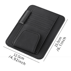Car Sun Visor Storage Bag Pocket Storage Auto Interior Accessories