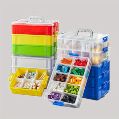 Small 3 Layer Storage Box Stackable Organizer Container