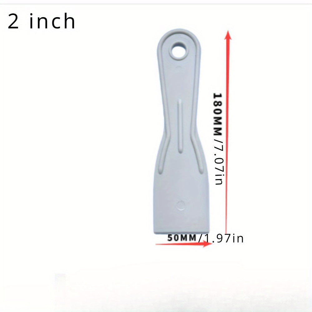 4pcs Grey Putty Scraper 5-16 7-15 Plastic Vaginal Angle Thickened