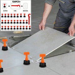 Tile Leveling Tool Cross-shaped Plastic Wall Tile Locator Adjustment Tool