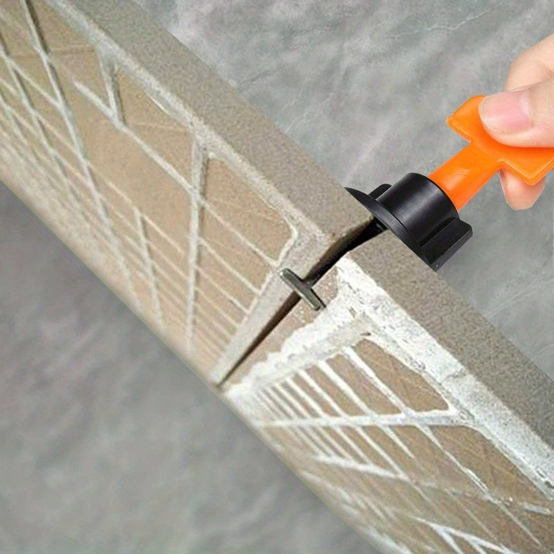 Tile Leveling Tool Cross-shaped Plastic Wall Tile Locator Adjustment Tool