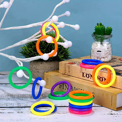 25 Toss Ring Plastic Carnival Toy Halloween Christmas Party Favors
