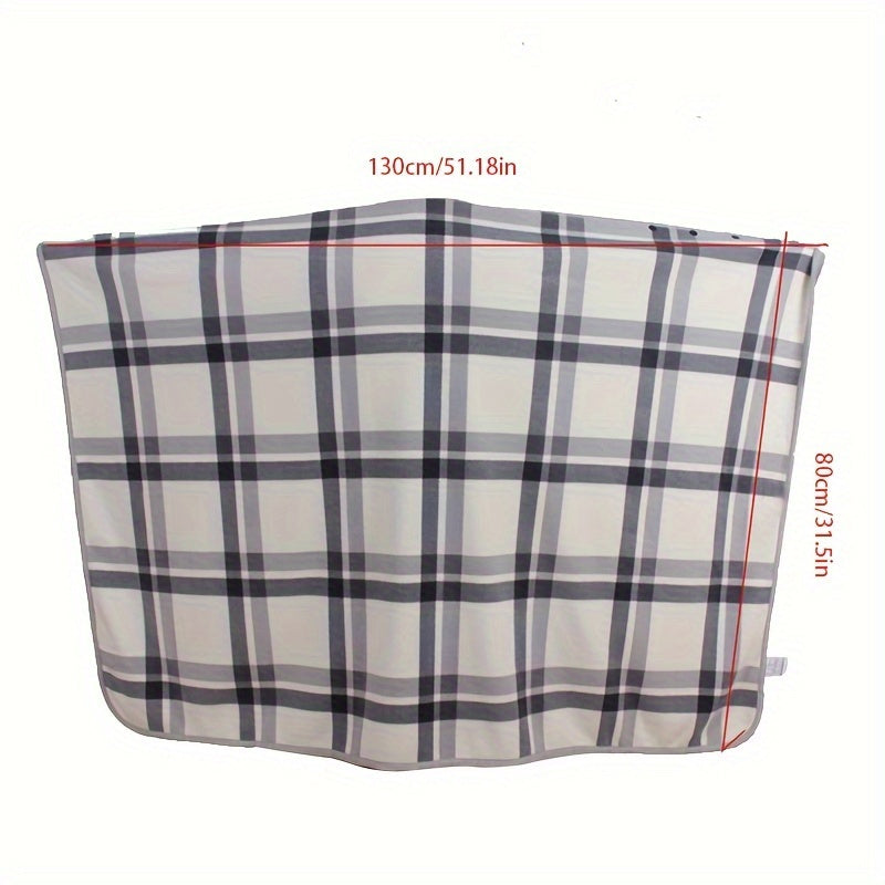 Wearable Blanket Shawl Flannel Office Blanket