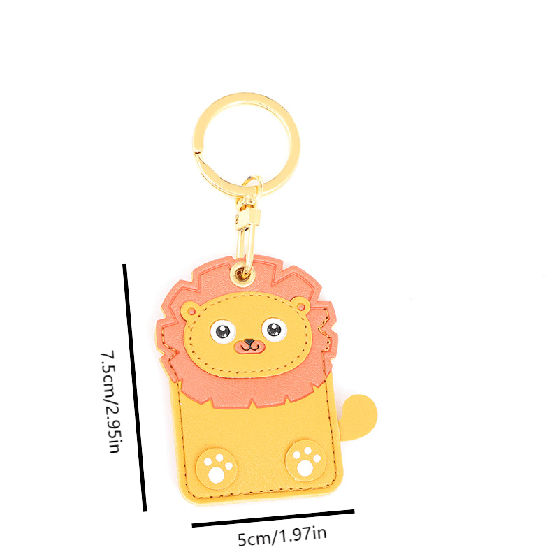 Cat Backpack Pendant Keychain Card Holder