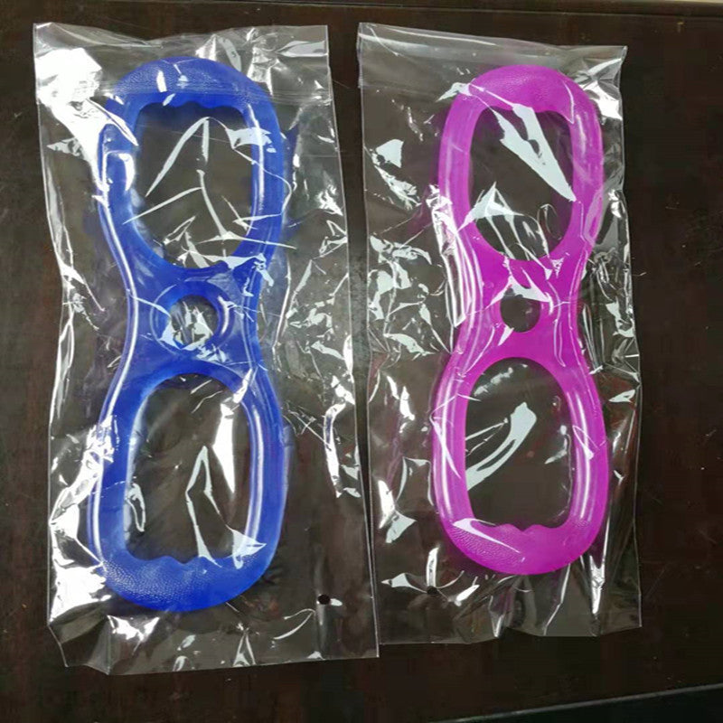 Eight shaped Yoga Puller Fitness Stretch Band Elastic Resistance Band