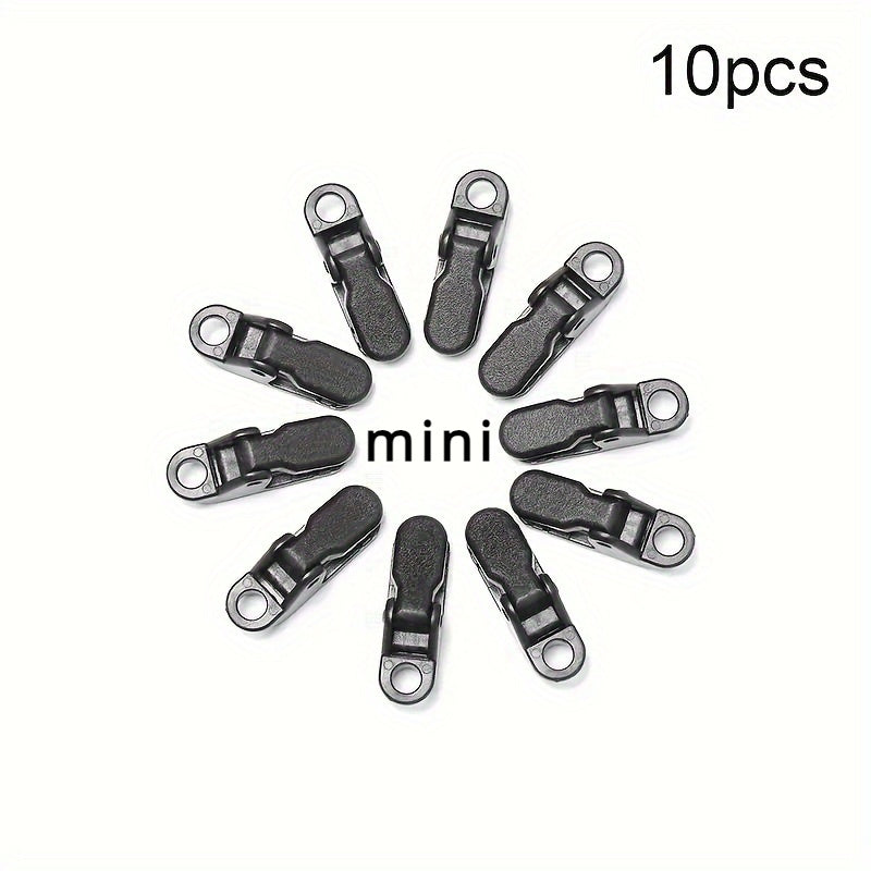 10pcs Heavy Duty Tent Clamps Outdoor Clamps Tarp Awning Canopy Clip