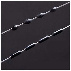 60pcs 10 Group Fishing Bobber Float Stopper Beans Accessories