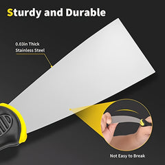 2pcs Putty Cleaning Shovel 3.5 Inches Spackle Set Taping Tool