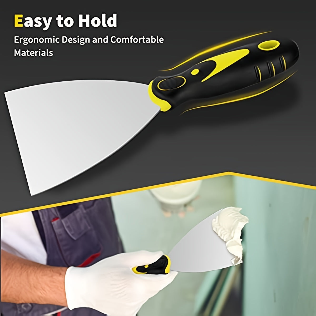2pcs Putty Cleaning Shovel 3.5 Inches Spackle Set Taping Tool
