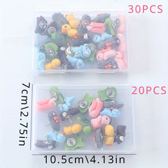 Resin Party Animal Thumbtack Tack Press Nail Corkboard Decor