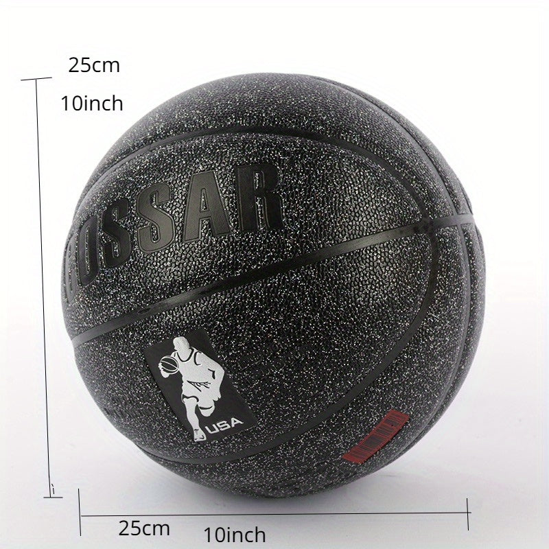 PU Leather Basketball for Outdoor Training - Non-Slip Ball