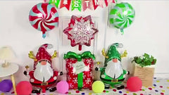 2pcs Christmas Star Balloons Gift Decoration Party Decor