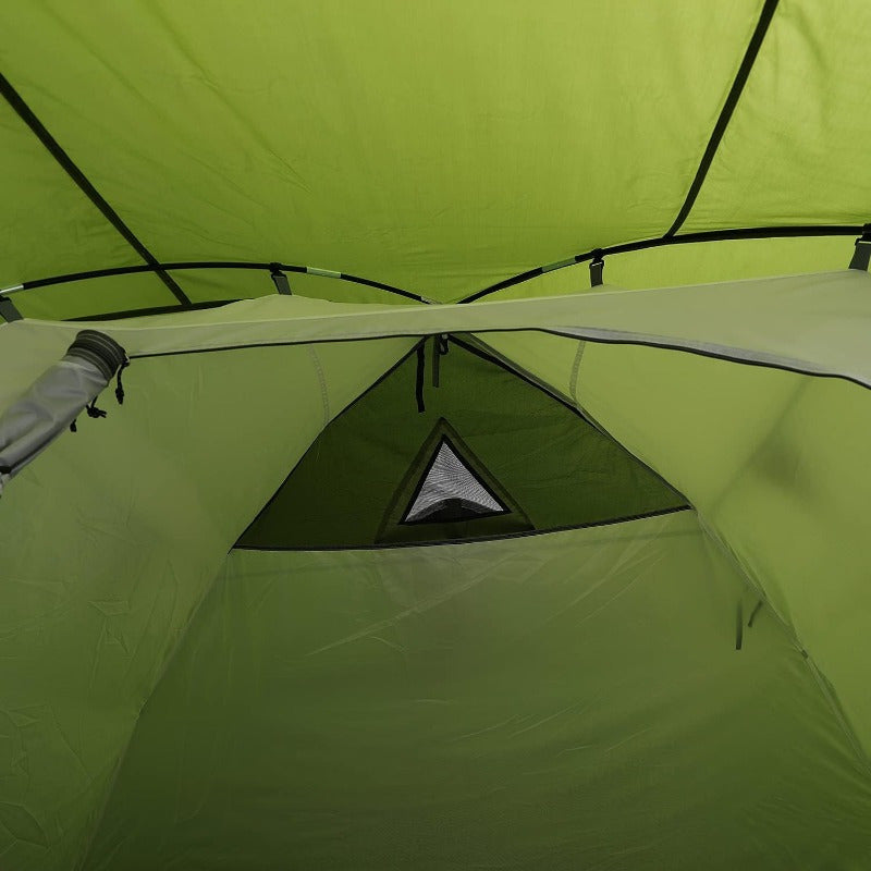Double Layer 4 Person Camping Tent Waterproof Windproof with 2 Large Doors