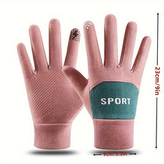 Non Slip Touchscreen Sports Gloves for Autumn Winter