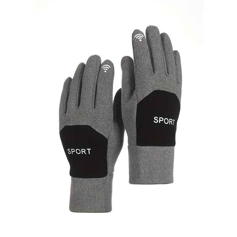 Non Slip Touchscreen Sports Gloves for Autumn Winter
