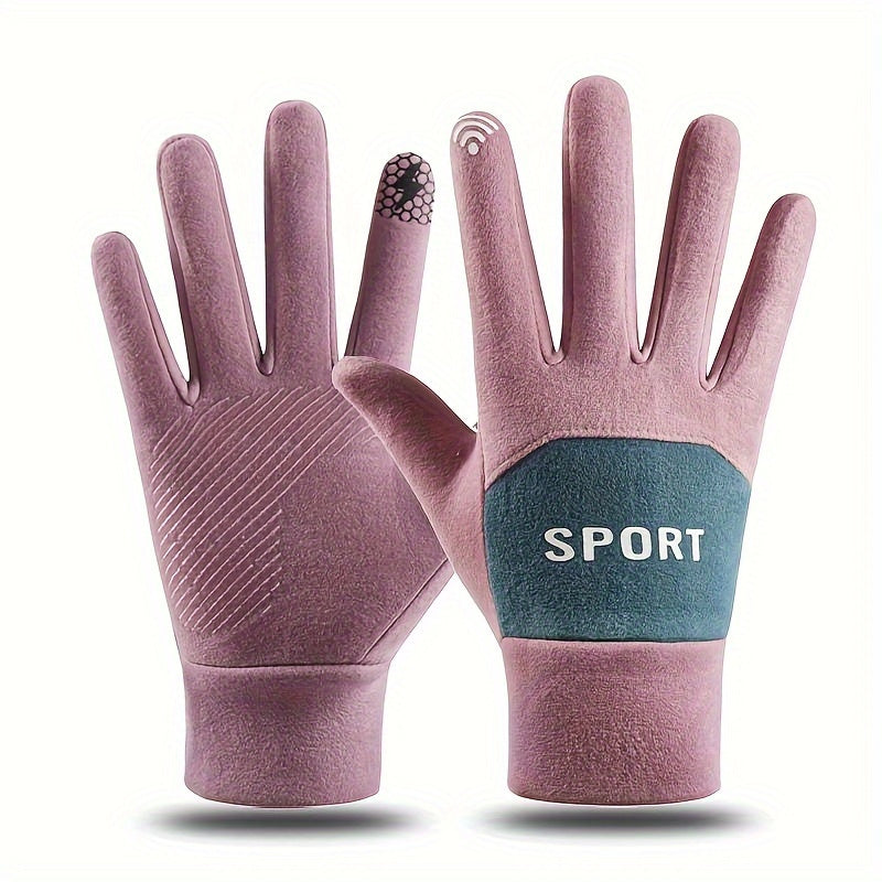 Non Slip Touchscreen Sports Gloves for Autumn Winter