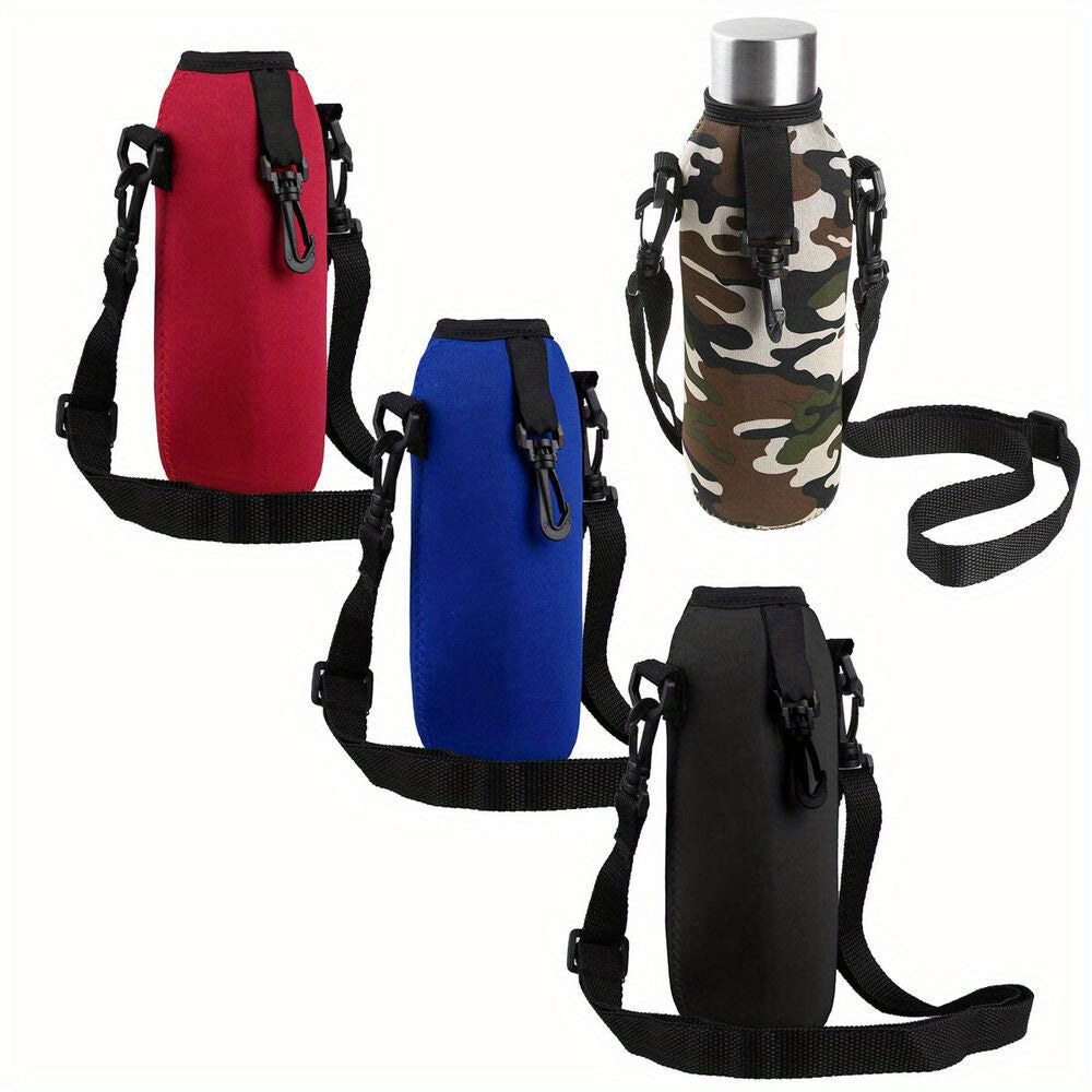 Neoprene Water Bottle Carrier Insulated Holder for Outdoor Sports Hiking