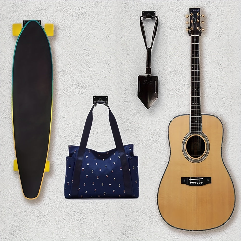 Skateboard Hanging Hook Rack Wall Mounted Storage Longboards Guitars Home Decor