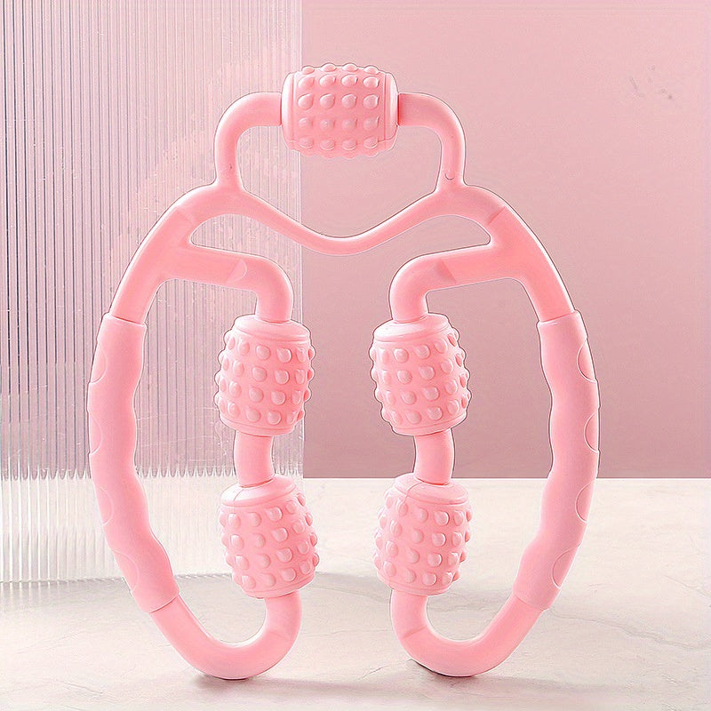 Yoga 5-wheel Hand-held Calf Massager Roller