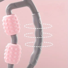 Yoga 5-wheel Hand-held Calf Massager Roller
