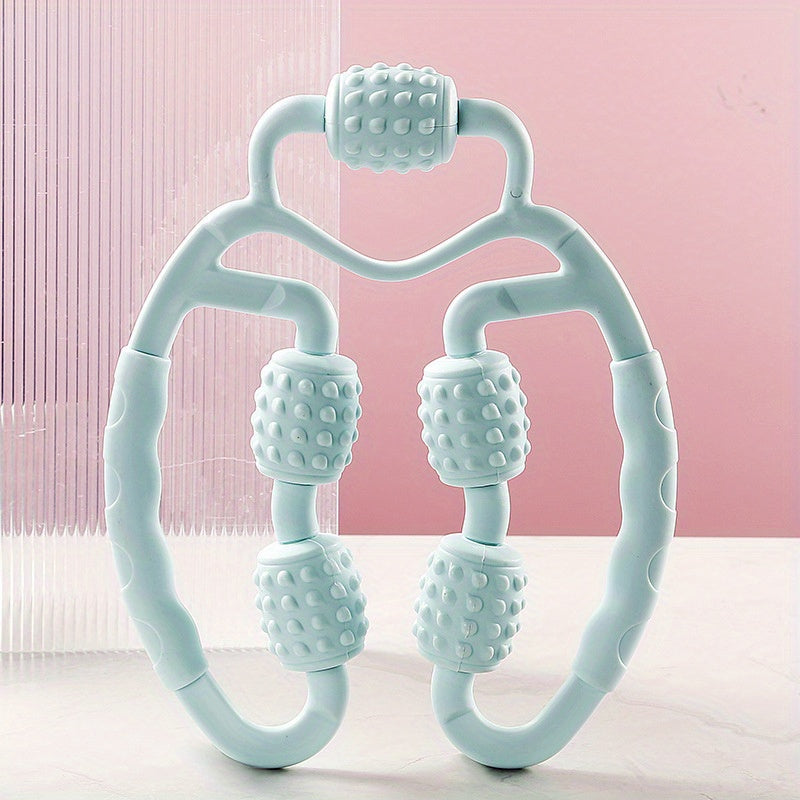 Yoga 5-wheel Hand-held Calf Massager Roller