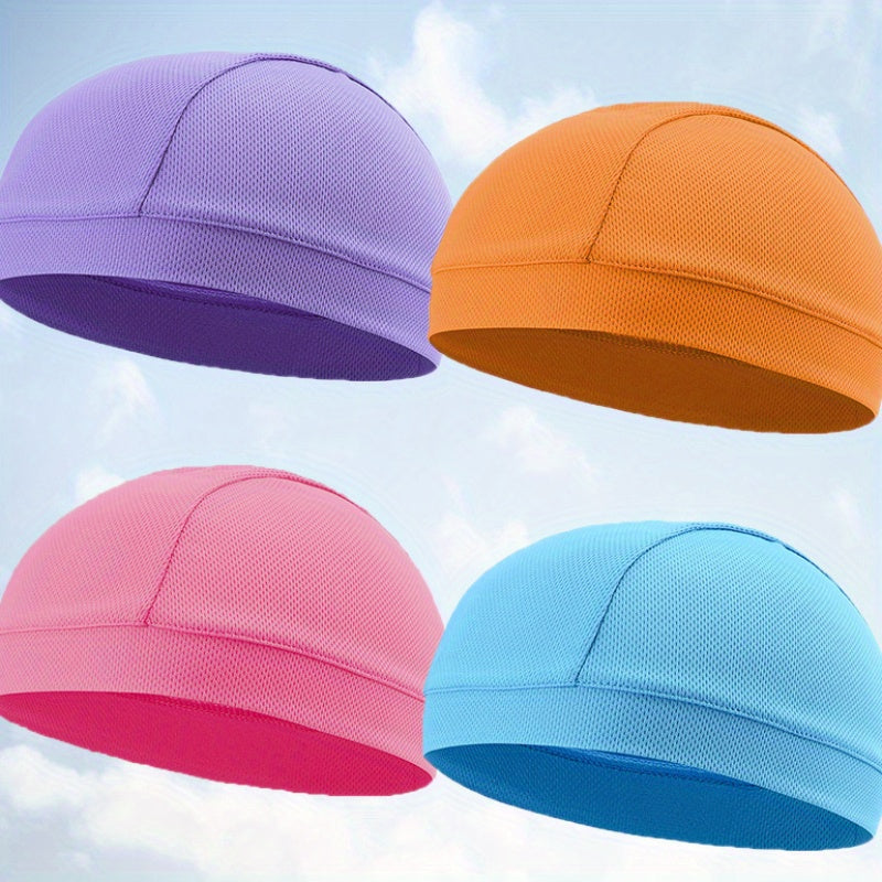 Quick Dry Moisture Helmet Cycling Cap for Motorcycle Bike Riding Unisex