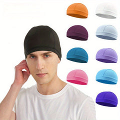 Quick Dry Moisture Helmet Cycling Cap for Motorcycle Bike Riding Unisex