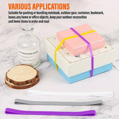 10pcs Large Silicone Rubber Bands 17 78 Cm Elastic Rubber Wrapping Bands
