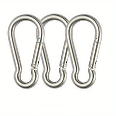 Stainless Steel Carabiner Climbing Hook Key Ring