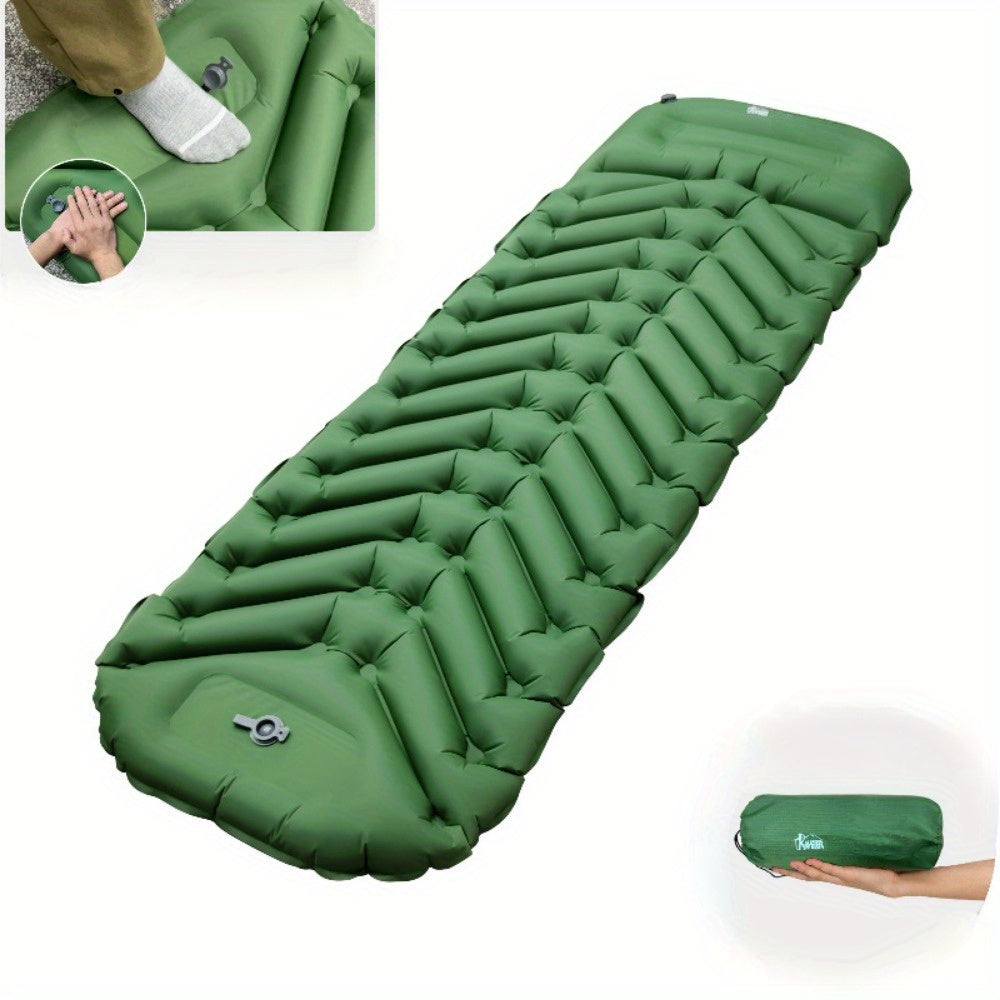 Ultralight Inflatable Mattress Sleeping Pad with Pillows for Camping