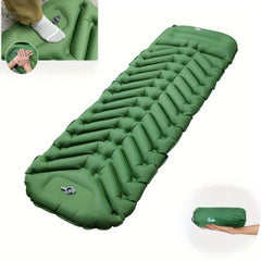 Ultralight Inflatable Mattress Sleeping Pad with Pillows for Camping