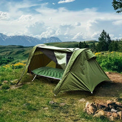 Ultralight Inflatable Mattress Sleeping Pad with Pillows for Camping