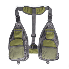Waterproof Fishing Vest 600D Oxford Cloth Multiple Pockets Tool Holders