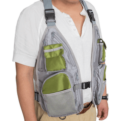 Waterproof Fishing Vest 600D Oxford Cloth Multiple Pockets Tool Holders