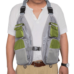 Waterproof Fishing Vest 600D Oxford Cloth Multiple Pockets Tool Holders