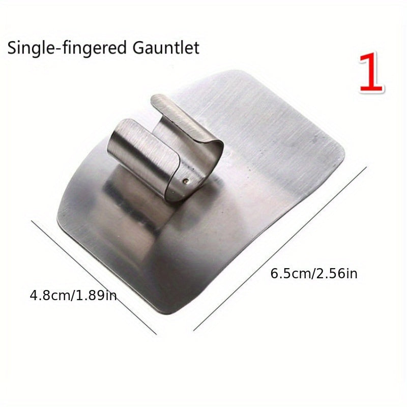 Stainless Steel Finger Guard for Slicing - Kitchen Cutting Protector