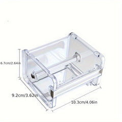 Tape Cutter Holder Transparent Tape Dispenser School Supplies