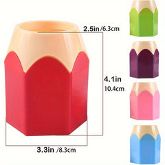 Colorful Pencil Pen Holders Desktop Storage Boxes Creative Stationery Racks